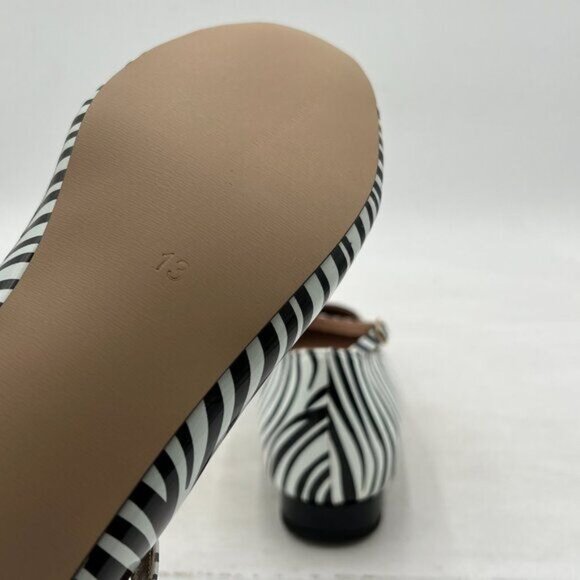 FYS Women Round Toe Mary Janes Cute Slim Strap Ballet Flats Comfy Walking School - Picture 5 of 8